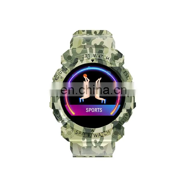 Cheap Sports Fitness Tracker FD68S Smart Watch Waterproof Heart Rate Monitor Round Screen FD68S Smartwatch for Men photo-2