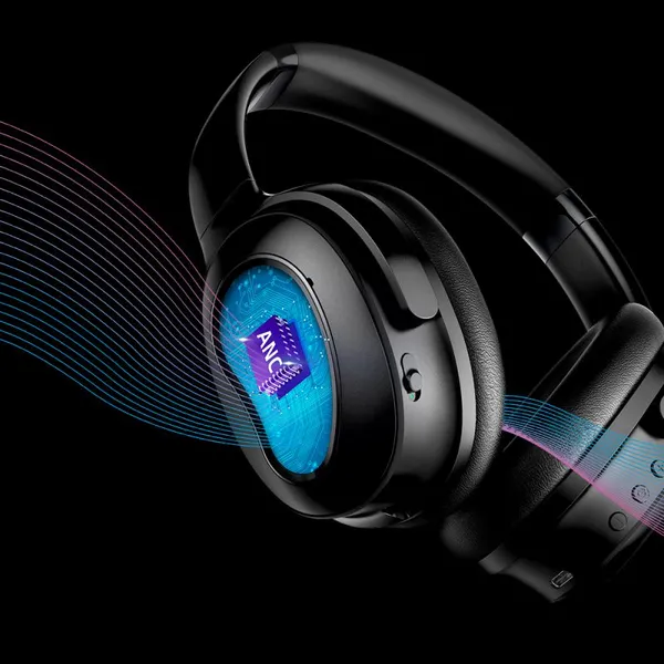 H-001 Headset ANC Hifi Over Ear Headphones Audio Headsets photo-3
