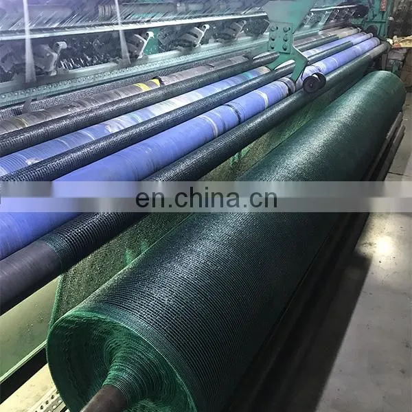 outdoor shades raw material HDPE black green malla para sombra