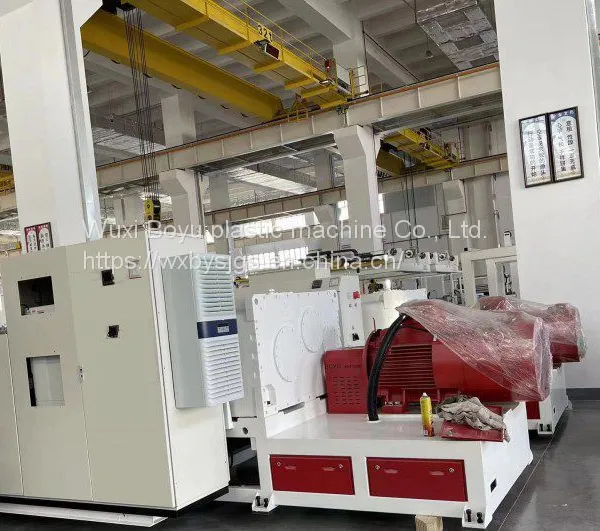 Wuxi Boyu 110 SPC Floor Extrusion Production Line photo-5