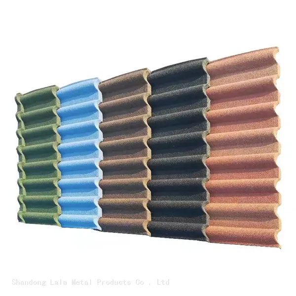 Best Quality Stone Coated Step Tile Roofing Sheet Stone Coated Stone Coated Metal Roof Tile