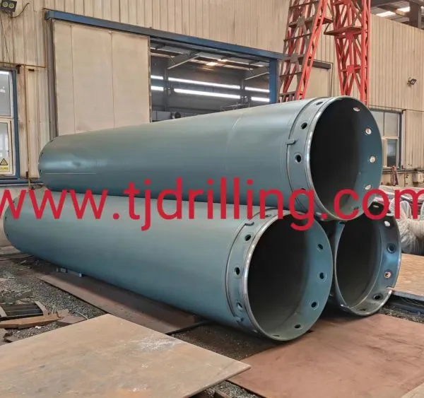 Sell 900mm Single Wall Casing Pipe With Bauer Screw Connections for Bored Pile Foundation Work photo-3