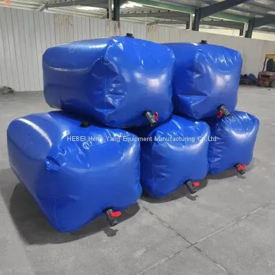 PVC Tarpaulin Custom Color Size Portable Water-filled Inflatable Temporary Dam Flood Control Pipe