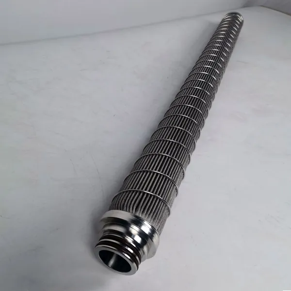 RT-085 Cost-effectiveness Pleated Sintered Metal Polymer Melt Filter Cartridge photo-3