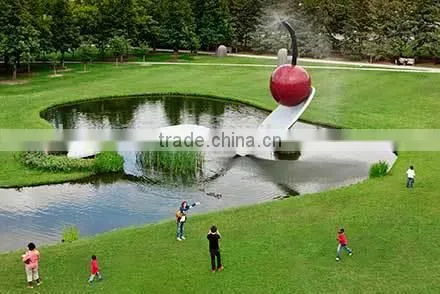 Famous Garden Large Modern Art Painted Metal Sculpture photo-2