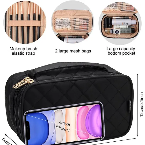 Women Make up Accessories Pouch Carry Cosmetic Bags photo-3