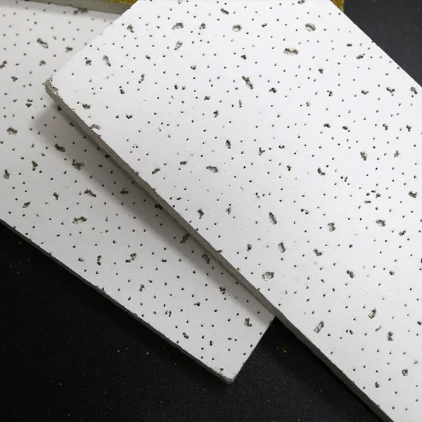 Professional Decorate Mineral Fiber / Wool Ceiling Board / Tile Moisture Proof photo-3