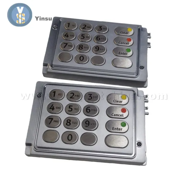 NCR EPP-4(P) UK 3 Module Assembly XIO ATM Encryption Pin Pad With Steel Keys 445-0783520 photo-5