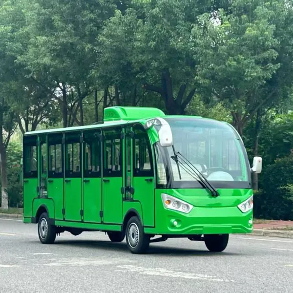 Dear Customer: we Carefully Recommend a 23-seater Enclosed Sightseeing Electric Vehicle With Air Conditioning and Full Glass Doors for Scenic Spots. photo-2
