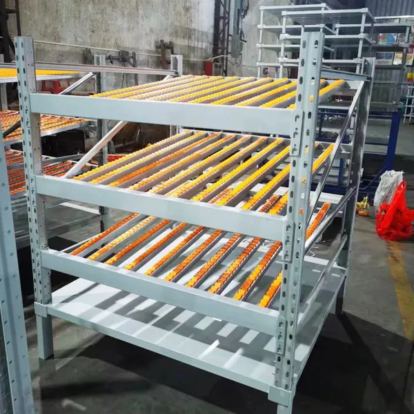 Carton Flow Shelving System for Efficient Warehouse Racking and Organization