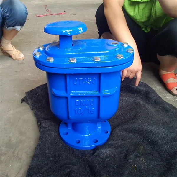 QB2 Cast Iron Automatic Air Relief Valve Dual Air Manufacturer Direct Sales DN50-200 for Water Manual Power photo-6
