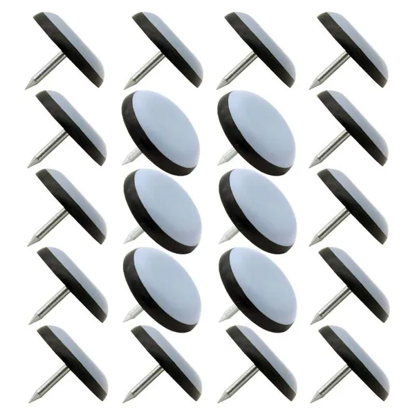 Nail on Furniture Sliders Furnigear Heavy Duty PTFE Chair Sliders Glides Wooden Furniture Movers