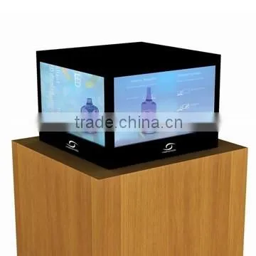 32 Inch Transparent LED Display All in One Computer 3G Display Ad Player Touch Computer All in One Wifi photo-2