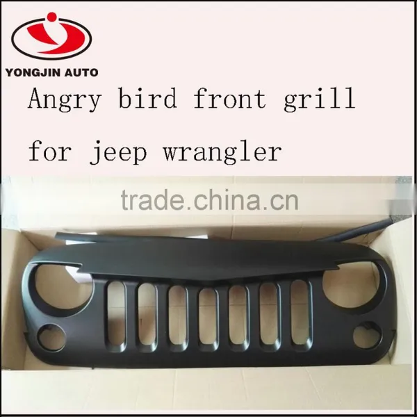 Auto Spare Parts Angry Front Grille 4x4 Offroad Bird Grill for Jeep Wrangler photo-4