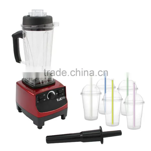 Commercial Food Blender Heavy Duty Kitchen Mixer Milkshake Smoothie Soup Maker