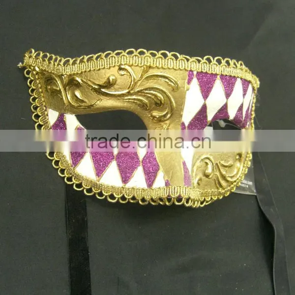 Princess Party Magic Venice Mask Masquerade Ball Half Face Mask Blank Masquerade Mask photo-5
