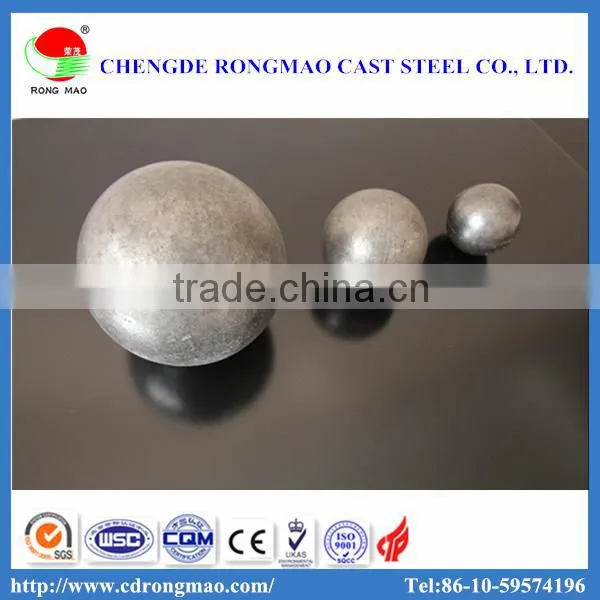 High Efficiency Pore-free Chrome Grinding Ball Pore-free