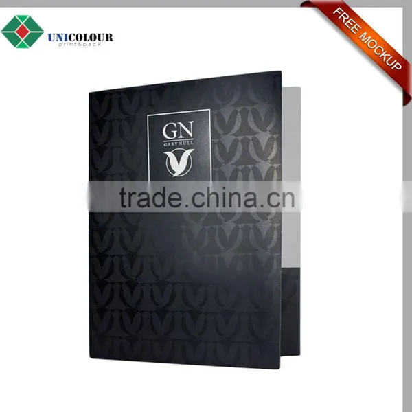 Latest Design a4 Hard Cardboard Folding Clamp File Folder photo-4