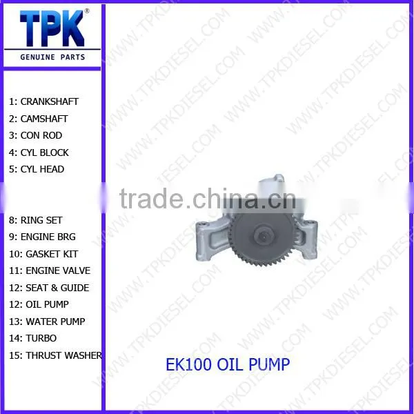 EK100 OIL PUMP 15110-E0130 photo-2