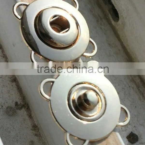 Sedex Audited Factory 2 Pillar Two Parts Sew-on Metal Popper Snap Button photo-2