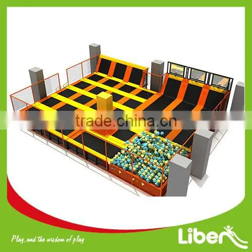 Custom Safest Kids Indoor Cheap Trampolines for Sale Cubic Foam Pit Trampoline photo-2