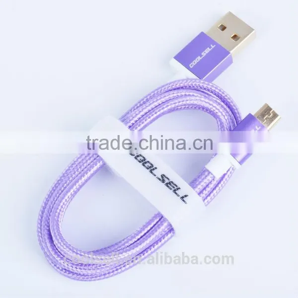 2015 Wholesale Android 5 Pin Micro Usb Data Charger Cable for Samsung Mobile Phone Cable photo-5