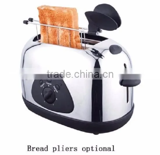 Deluxe Design Stainless Steel Panels 2 Slice Cool Touch Toaster photo-2