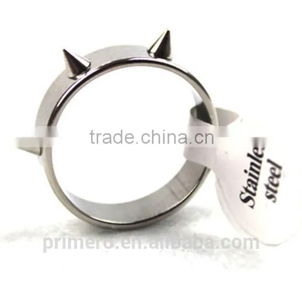 New Arrival 316L Stainless Steel Vintage Rivet Ring For Men Women Fashion Jewelry photo-4