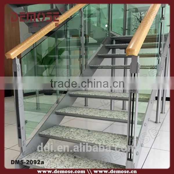 Used Steel Grill Double Granite Green Granite Stair