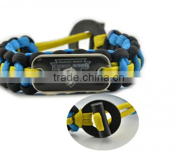 2016 Christmas Gift New Product Flint Fire Stick Paracord Bracelet photo-4
