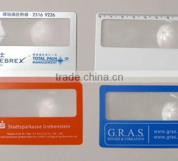 Card Size Magnifying Glass