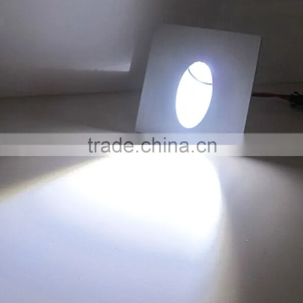 Parm White 3W Round Recessed Led Wall Lights IP65 Step Light photo-3