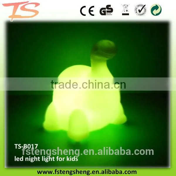 Custom Design Cute Animal Carton Night Lights With Changing Colors