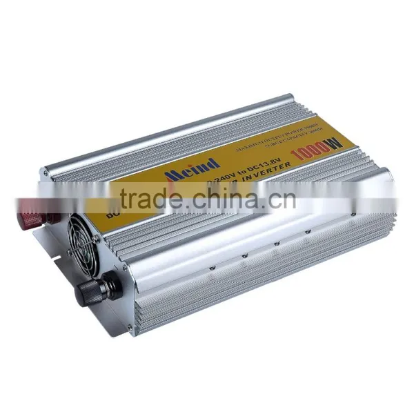 Multipurpose and High Quality True 1000W DC12V/DC24V to AC220V Power Inverter for Car,trucks,ship, Solar Off-grid Power System photo-2