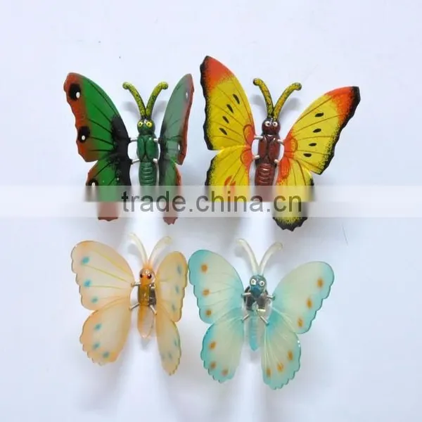 Wholesale 6 Inch Plastic Butterfly 3D Design Personalized Fridge Magnets, Wedding Anniversary Gifts, Studio Decorations photo-2
