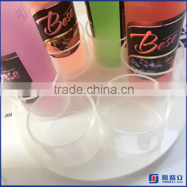 Clear Acrylic Customized Acrylic Beer Holder Acrylic Wine Holder High Quality for Pub photo-3