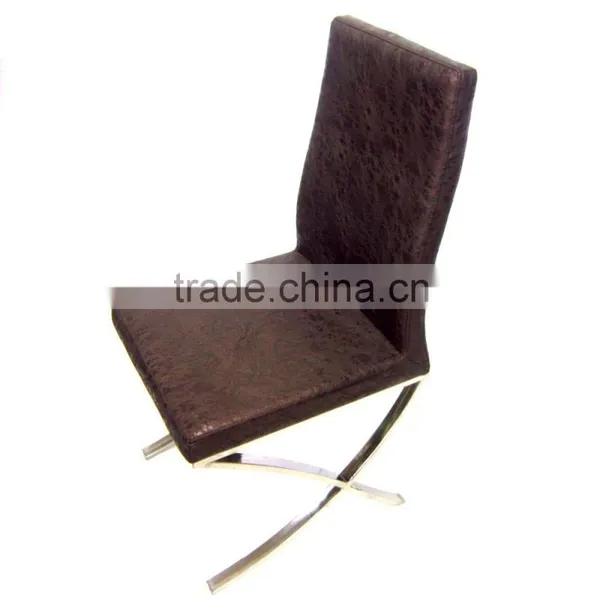 Upholstery Dining Room Chair With Stainless Steel Leg photo-4