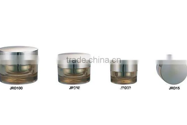 High Quality JRD AS Plastic Cream Jar Cosmetic Jar