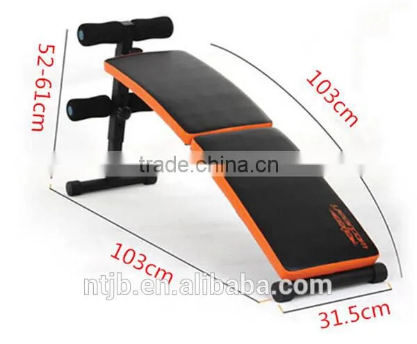 Hot Sale Simple and Convenient Foldable Indoor Fitness Equipment Weight Bench photo-2
