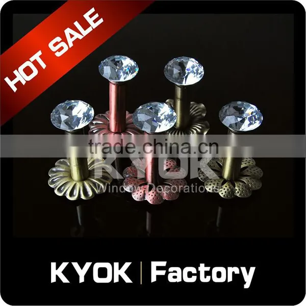 KYOK Brass Net Curtain Rod Wire Rail Hooks,0.8mm 1.0mm Self Adhesive Sticky Support Livingroom Windows photo-6