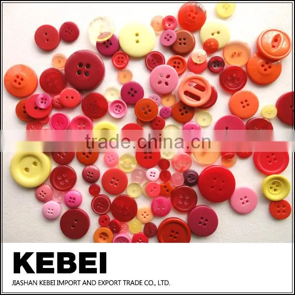 Colourful 2 Holes and 4 Holes Fancy Decorative Buttons Made in China photo-2