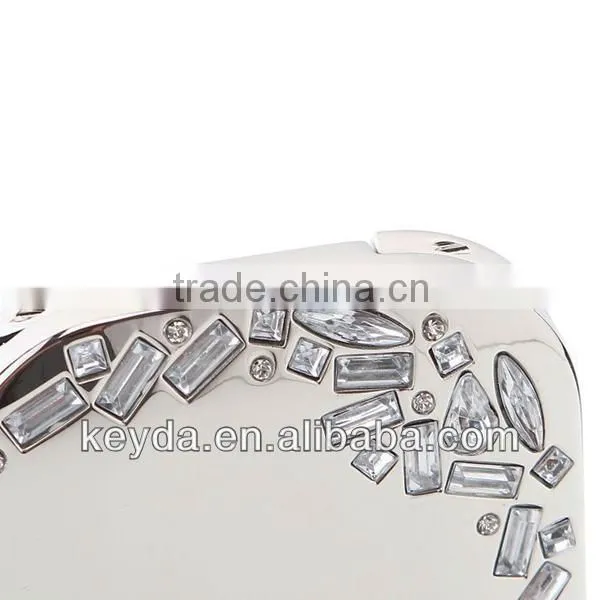 Metal Pocket Mirror With Double Side photo-3