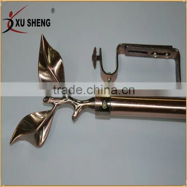 2014 Top Sellings 16/19mm Decorative Iron Curtain Rods Quality Choice