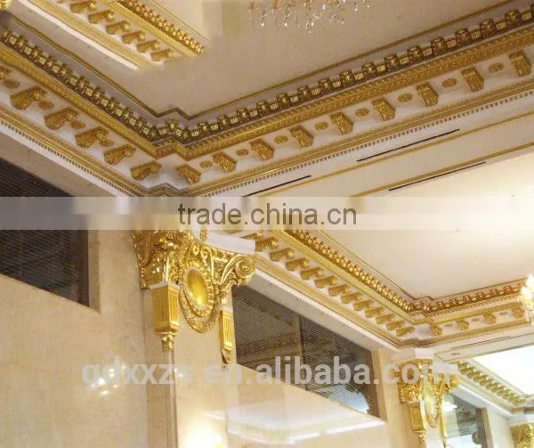 China Factory pu Carved Cornice Mouldings photo-4