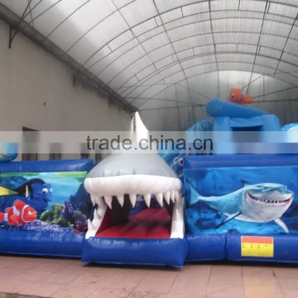 2015 Hot Sale New Design Popular for Kids Cartoon Inflatable Jumper Bouncer House Castle Game Mini Cute Bouncer photo-2
