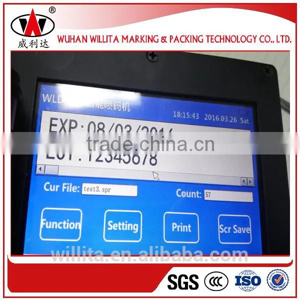 Touch Screen Inkjet Printer Type Carton Box Printing Machine photo-6