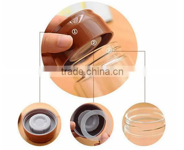 Chinese Suppliers High Quality Double Wall Glass Water Bottle for Sale photo-2