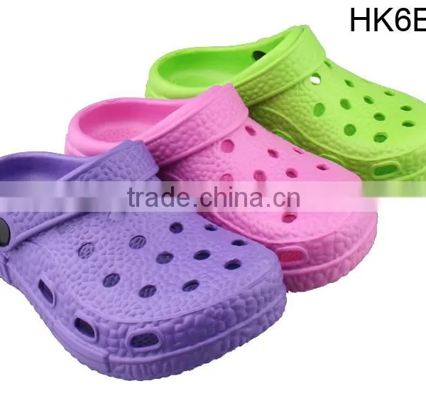 2017 Kids Colorful EVA Garden Shoes, Simple Nude Garden Clogs photo-2