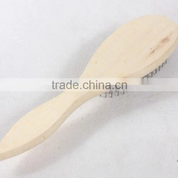 New Arrive Hair Brush Salon Use Hair Straightening Brush, Cheap Wooden Hair Brush photo-2