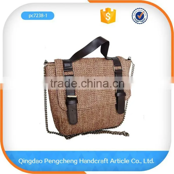 2016 Summer Natural Straw High Quality Printing pp Bag 100kg photo-3